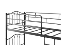 Pat supraetajat Evger R-25 90x200cm Black imaginea #2 — magazin online Desire.md