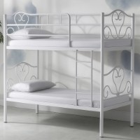 Pat supraetajat Evger R-50 90x200cm White