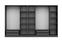 Dulap Trendy Kale 4942 Anthracit 315x190x52cm GTR004400 imaginea #2 — magazin online Desire.md