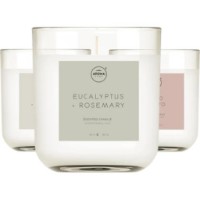 Свеча Aroma Home Simplicity Candle Eucalyptus Rosemary 150g фото №3 — интернет-магазин Desire.md