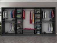 Dulap Trendy Kale 4943 Anthracit 360x190x52cm GTR004401