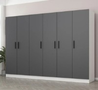 Dulap Trendy Kale 4949 White/Anthracit 270x190x52cm GTR004405 imaginea #4 — magazin online Desire.md