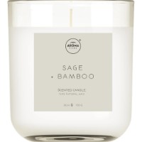 Свеча Aroma Home Simplicity Candle Sage Bamboo 150g