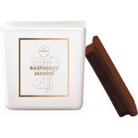 Свеча Aroma Home Square Soya Candle Raspberry&Jasmine 155g фото №2 — интернет-магазин Desire.md