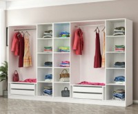 Dulap Trendy Kale 4952 White/Anthracit 315x190x52cm GTR004408 imaginea #2 — magazin online Desire.md