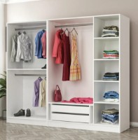 Dulap Trendy Kale 4959 White/Anthracit 225x190x52cm GTR004411 imaginea #2 — magazin online Desire.md