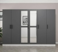 Dulap Trendy Kale 4960 White/Anthracit 225x190x52cm GTR004412