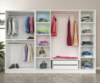 Dulap Trendy Kale 4962 White/Anthracit 270x190x52cm GTR004414 imaginea #3 — magazin online Desire.md