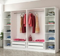 Dulap Trendy Kale 4963 White/Anthracit 270x190x52cm GTR004415 imaginea #2 — magazin online Desire.md