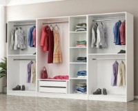 Dulap Trendy Kale 4964 White/Anthracit 315x190x52cm GTR004416 imaginea #2 — magazin online Desire.md