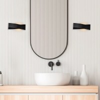 Candelabru de perete Trendy 7156 Black 31x11x10cm GTR002225 imaginea #3 — magazin online Desire.md