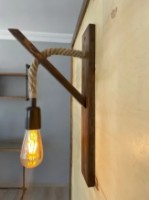 Бра Trendy Aplik 18 Walnut 23x45x9cm GTR002234 фото №4 — интернет-магазин Desire.md