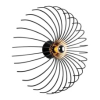 Candelabru de perete Trendy Aspendos N-643 Black 16x56x16cm GTR002265