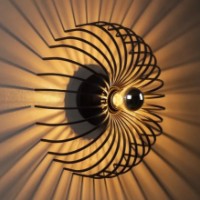 Candelabru de perete Trendy Aspendos N-645 Black 12x36x12cm GTR002258 imaginea #3 — magazin online Desire.md