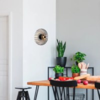 Candelabru de perete Trendy Aspendos N-645 Black 12x36x12cm GTR002258 imaginea #4 — magazin online Desire.md