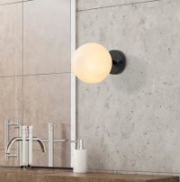 Candelabru de perete Trendy Atmaca 10230 Black/White 15x24x15cm GTR002184 imaginea #3 — magazin online Desire.md