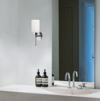 Candelabru de perete Trendy Balcova N-344 Silver/White 12x32x12cm GTR002261 imaginea #3 — magazin online Desire.md