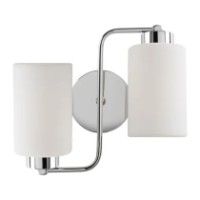 Candelabru de perete Trendy Balcova N-346 Silver/White 32x28x32cm GTR002269