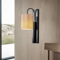 Candelabru de perete Trendy Baston 3461 Black/Cream 20x42x14cm GTR002306 imaginea #3 — magazin online Desire.md