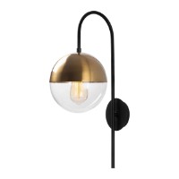 Candelabru de perete Trendy Bastos 3055 Black/Bronze 31x57x20cm GTR002369