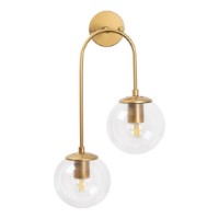 Candelabru de perete Trendy Bijuterie 10580 Gold/White 24x55x30cm GTR002220