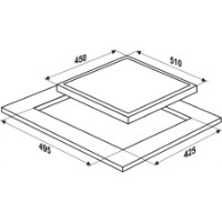 Plită incorporabilă cu inducție MPM 45-IM-14 imaginea #2 — magazin online Desire.md