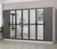 Dulap Trendy Kale 4967 White/Anthracit 315x190x52cm GTR004419 imaginea #4 — magazin online Desire.md