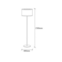 Lampadar Trendy Calea 11612 Gold/Cream 40x156x40cm GTR002831 imaginea #2 — magazin online Desire.md