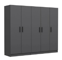 Dulap Trendy Kale 4975 Anthracit 225x190x52cm GTR004421 imaginea #3 — magazin online Desire.md