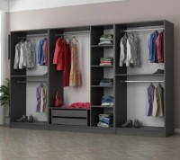 Dulap Trendy Kale 4978 Anthracit 315x190x52cm GTR004424 imaginea #2 — magazin online Desire.md