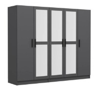 Dulap Trendy Kale 4986 Anthracit 225x190x52cm GTR004428 imaginea #3 — magazin online Desire.md