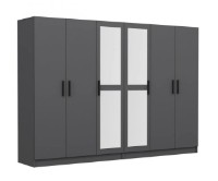 Шкаф Trendy Kale 4990 Anthracit 270x190x52cm GTR004432 фото №4 — интернет-магазин Desire.md