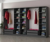 Шкаф Trendy Kale 4993 Anthracit 315x190x52cm GTR004435 фото №2 — интернет-магазин Desire.md