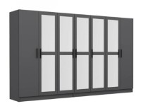 Dulap Trendy Kale 4994 Anthracit 315x190x52cm GTR004436 imaginea #4 — magazin online Desire.md