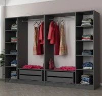 Dulap Trendy Kale 5004 Anthracit/Dore 270x190x52cm GTR004440 imaginea #2 — magazin online Desire.md