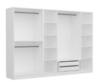 Dulap Trendy Kale 5033 White 270x210x52cm GTR004452 imaginea #2 — magazin online Desire.md