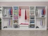 Dulap Trendy Kale 5037 White 360x210x52cm GTR004456