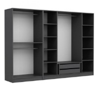 Dulap Trendy Kale 5043 Anthracit 270x210x52cm GTR004458 imaginea #2 — magazin online Desire.md