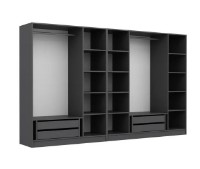 Dulap Trendy Kale 5046 Anthracit 315x210x52cm GTR004461 imaginea #3 — magazin online Desire.md