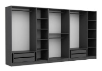 Dulap Trendy Kale 5048 Anthracit 360x210x52cm GTR004463 imaginea #2 — magazin online Desire.md