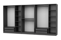 Dulap Trendy Kale 5048 Anthracit 360x210x52cm GTR004463 imaginea #3 — magazin online Desire.md