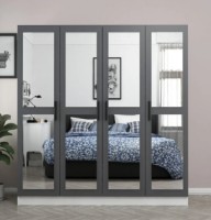 Dulap Trendy Kale 5062 White/Anthracit 180x210x52cm GTR004469