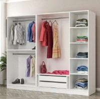 Dulap Trendy Kale 5063 White/Anthracit 225x210x52cm GTR004470 imaginea #2 — magazin online Desire.md