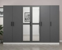 Dulap Trendy Kale 5064 White/Anthracit 270x210x52cm GTR004471