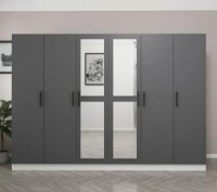 Шкаф Trendy Kale 5067 White/Anthracit 270x210x52cm GTR004474