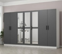 Dulap Trendy Kale 5068 White/Anthracit 315x210x52cm GTR004475 imaginea #2 — magazin online Desire.md