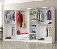 Dulap Trendy Kale 5068 White/Anthracit 315x210x52cm GTR004475 imaginea #3 — magazin online Desire.md