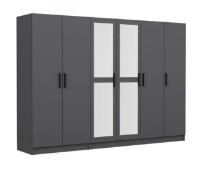 Dulap Trendy Kale 5091 Anthracit 270x210x52cm GTR004488 imaginea #3 — magazin online Desire.md