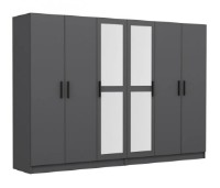 Dulap Trendy Kale 5094 Anthracit 270x210x52cm GTR004491 imaginea #3 — magazin online Desire.md