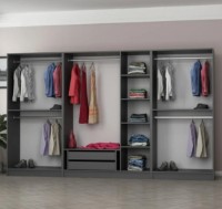 Шкаф Trendy Kale 5095 Anthracit 315x210x52cm GTR004492 фото №2 — интернет-магазин Desire.md